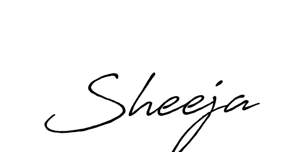 Also we have Sheeja name is the best signature style. Create professional handwritten signature collection using Antro_Vectra_Bolder autograph style. Sheeja signature style 7 images and pictures png