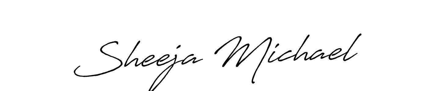 Best and Professional Signature Style for Sheeja Michael. Antro_Vectra_Bolder Best Signature Style Collection. Sheeja Michael signature style 7 images and pictures png