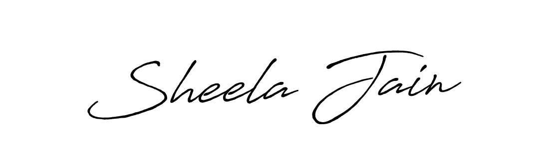 It looks lik you need a new signature style for name Sheela Jain. Design unique handwritten (Antro_Vectra_Bolder) signature with our free signature maker in just a few clicks. Sheela Jain signature style 7 images and pictures png