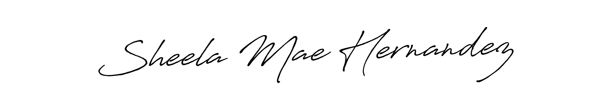Also we have Sheela Mae Hernandez name is the best signature style. Create professional handwritten signature collection using Antro_Vectra_Bolder autograph style. Sheela Mae Hernandez signature style 7 images and pictures png