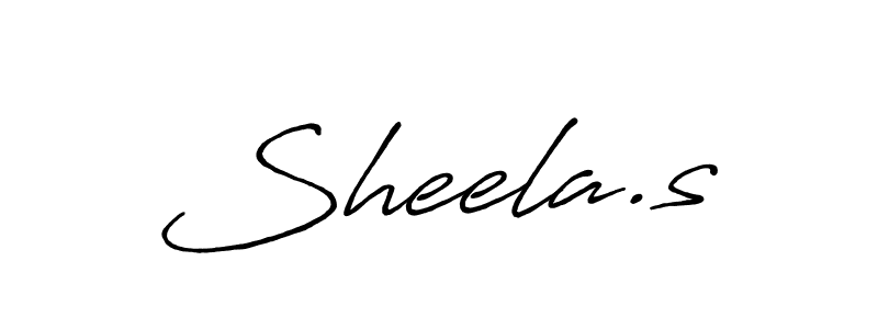 Make a beautiful signature design for name Sheela.s. Use this online signature maker to create a handwritten signature for free. Sheela.s signature style 7 images and pictures png