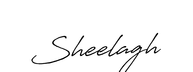 How to make Sheelagh name signature. Use Antro_Vectra_Bolder style for creating short signs online. This is the latest handwritten sign. Sheelagh signature style 7 images and pictures png