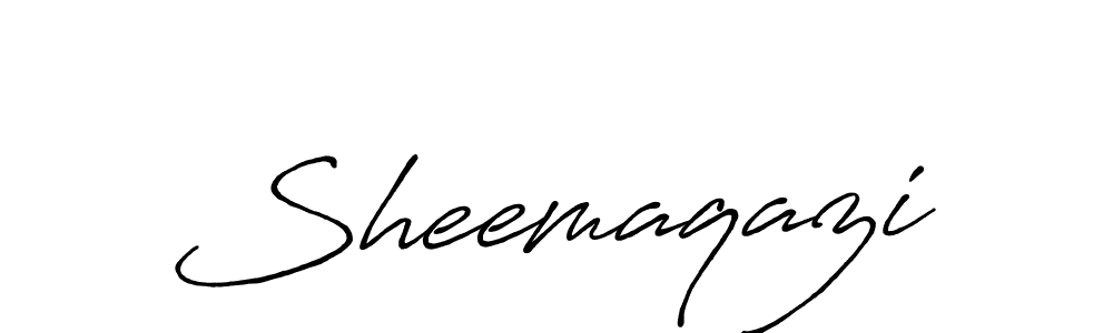 How to Draw Sheemaqazi signature style? Antro_Vectra_Bolder is a latest design signature styles for name Sheemaqazi. Sheemaqazi signature style 7 images and pictures png