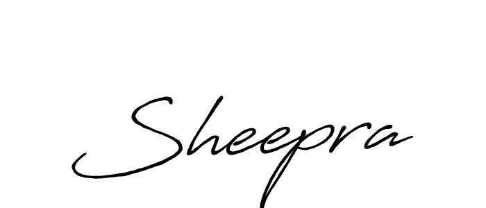 Create a beautiful signature design for name Sheepra. With this signature (Antro_Vectra_Bolder) fonts, you can make a handwritten signature for free. Sheepra signature style 7 images and pictures png