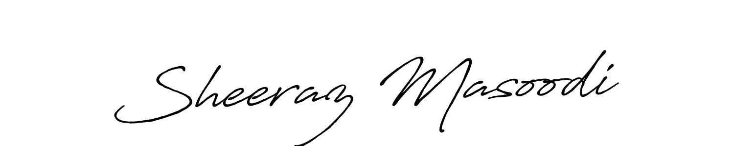 Make a beautiful signature design for name Sheeraz Masoodi. Use this online signature maker to create a handwritten signature for free. Sheeraz Masoodi signature style 7 images and pictures png