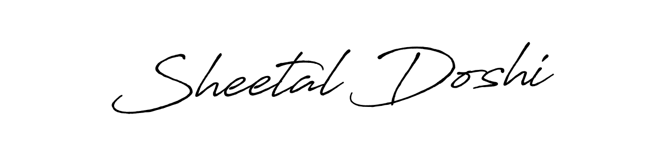 Make a beautiful signature design for name Sheetal Doshi. Use this online signature maker to create a handwritten signature for free. Sheetal Doshi signature style 7 images and pictures png