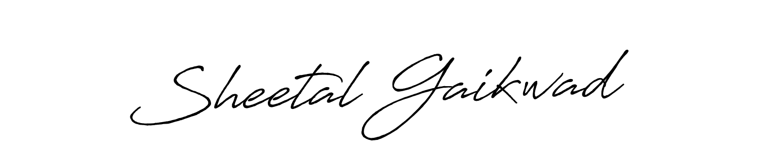 How to Draw Sheetal Gaikwad signature style? Antro_Vectra_Bolder is a latest design signature styles for name Sheetal Gaikwad. Sheetal Gaikwad signature style 7 images and pictures png