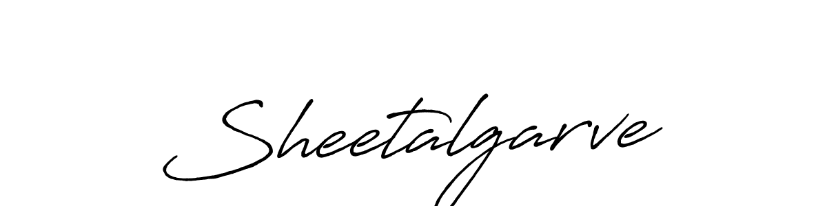 Create a beautiful signature design for name Sheetalgarve. With this signature (Antro_Vectra_Bolder) fonts, you can make a handwritten signature for free. Sheetalgarve signature style 7 images and pictures png