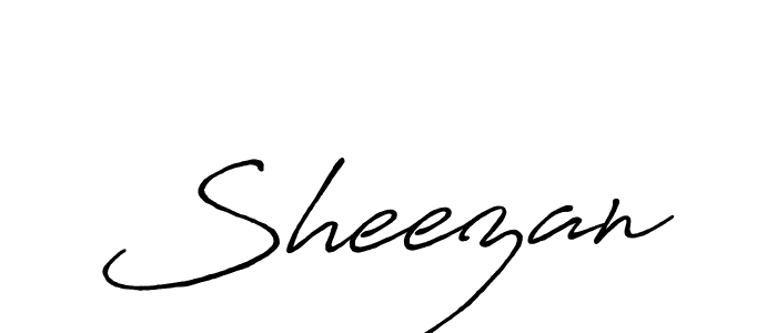 Also we have Sheezan name is the best signature style. Create professional handwritten signature collection using Antro_Vectra_Bolder autograph style. Sheezan signature style 7 images and pictures png