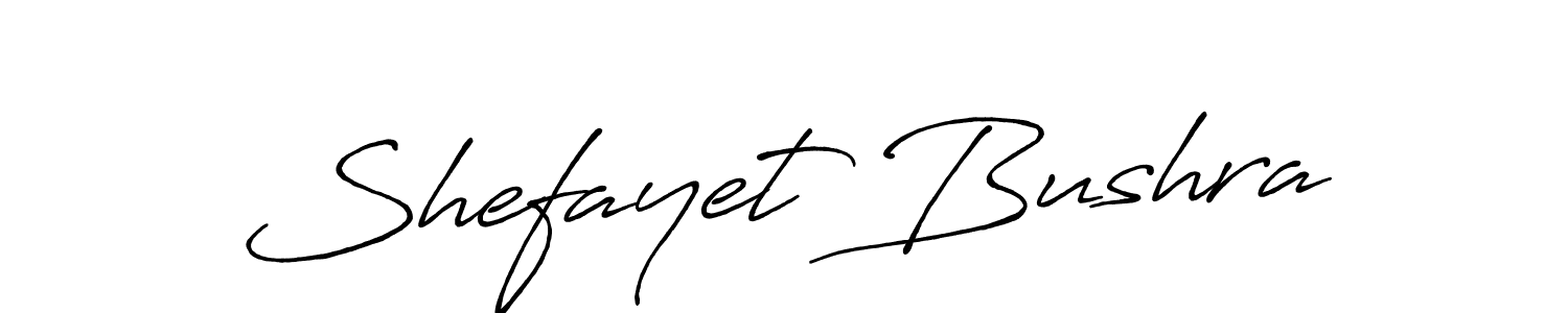 Once you've used our free online signature maker to create your best signature Antro_Vectra_Bolder style, it's time to enjoy all of the benefits that Shefayet Bushra name signing documents. Shefayet Bushra signature style 7 images and pictures png