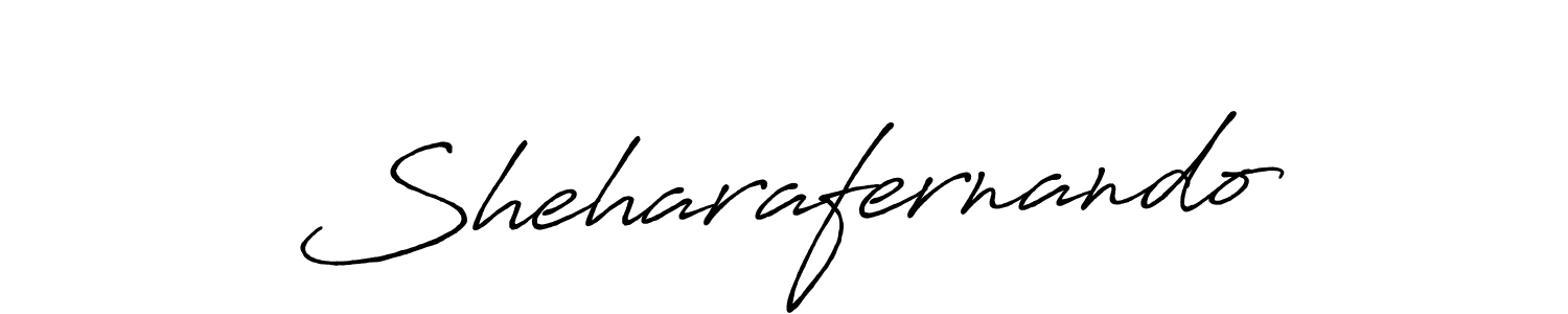 if you are searching for the best signature style for your name Sheharafernando. so please give up your signature search. here we have designed multiple signature styles  using Antro_Vectra_Bolder. Sheharafernando signature style 7 images and pictures png