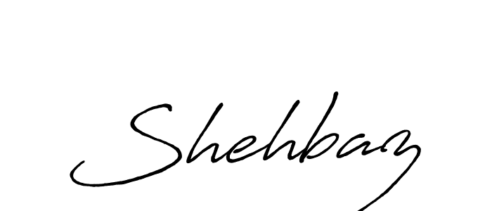 How to make Shehbaz name signature. Use Antro_Vectra_Bolder style for creating short signs online. This is the latest handwritten sign. Shehbaz signature style 7 images and pictures png