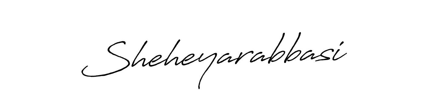 Sheheyarabbasi stylish signature style. Best Handwritten Sign (Antro_Vectra_Bolder) for my name. Handwritten Signature Collection Ideas for my name Sheheyarabbasi. Sheheyarabbasi signature style 7 images and pictures png