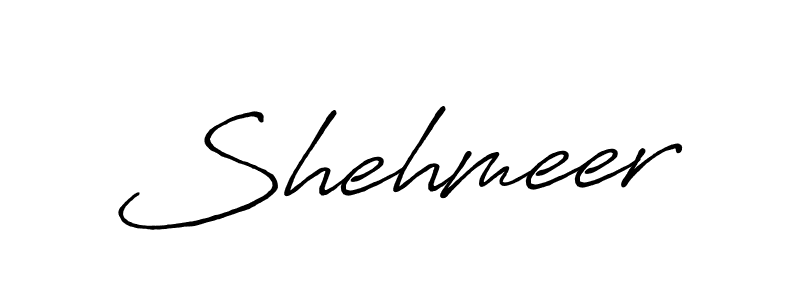 Shehmeer stylish signature style. Best Handwritten Sign (Antro_Vectra_Bolder) for my name. Handwritten Signature Collection Ideas for my name Shehmeer. Shehmeer signature style 7 images and pictures png