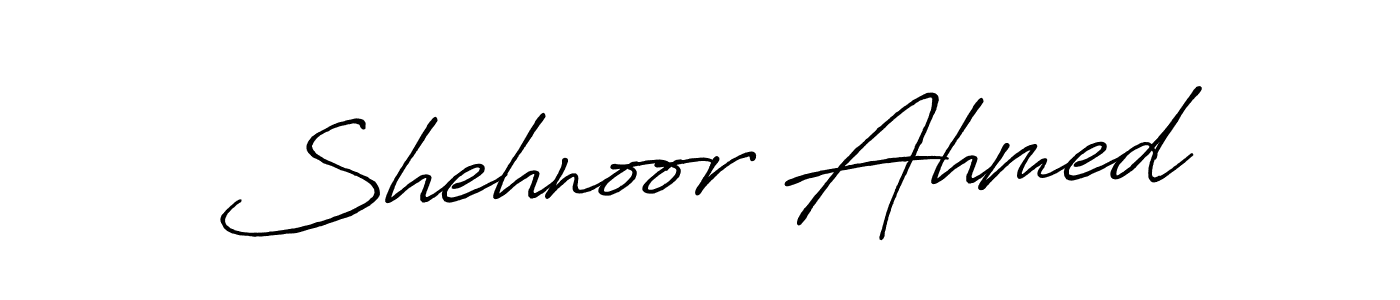 Make a beautiful signature design for name Shehnoor Ahmed. Use this online signature maker to create a handwritten signature for free. Shehnoor Ahmed signature style 7 images and pictures png