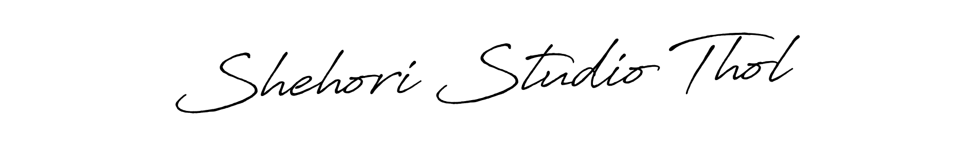 Make a short Shehori Studio Thol signature style. Manage your documents anywhere anytime using Antro_Vectra_Bolder. Create and add eSignatures, submit forms, share and send files easily. Shehori Studio Thol signature style 7 images and pictures png