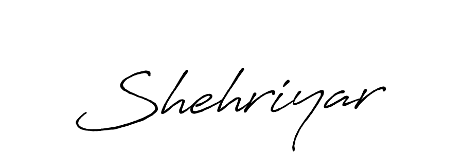 Shehriyar stylish signature style. Best Handwritten Sign (Antro_Vectra_Bolder) for my name. Handwritten Signature Collection Ideas for my name Shehriyar. Shehriyar signature style 7 images and pictures png