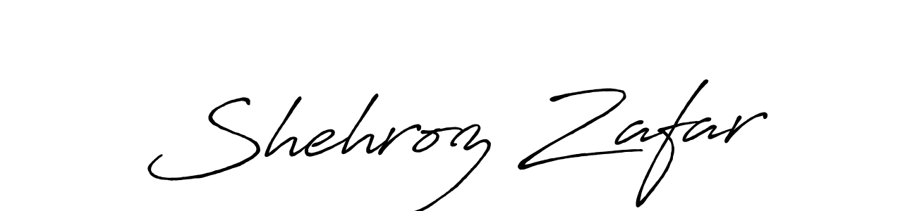 This is the best signature style for the Shehroz Zafar name. Also you like these signature font (Antro_Vectra_Bolder). Mix name signature. Shehroz Zafar signature style 7 images and pictures png