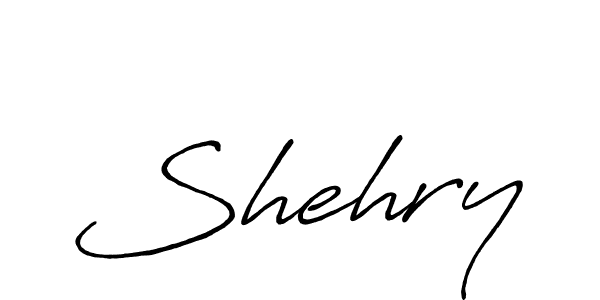 How to make Shehry signature? Antro_Vectra_Bolder is a professional autograph style. Create handwritten signature for Shehry name. Shehry signature style 7 images and pictures png