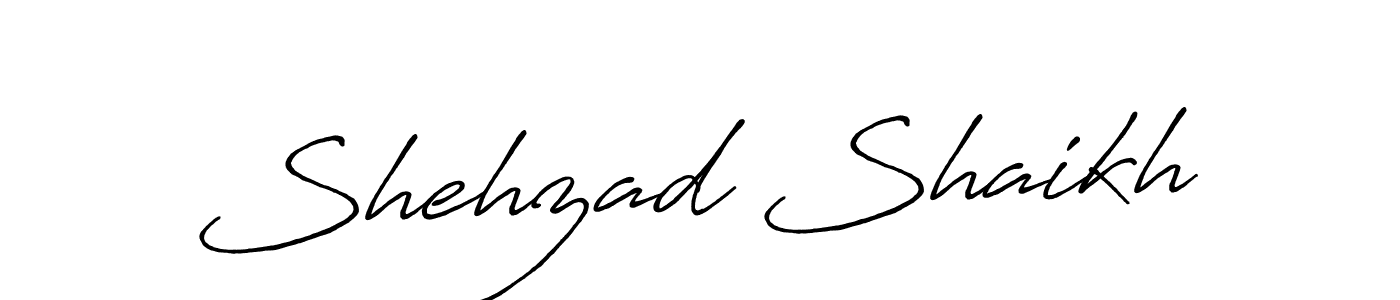 It looks lik you need a new signature style for name Shehzad Shaikh. Design unique handwritten (Antro_Vectra_Bolder) signature with our free signature maker in just a few clicks. Shehzad Shaikh signature style 7 images and pictures png