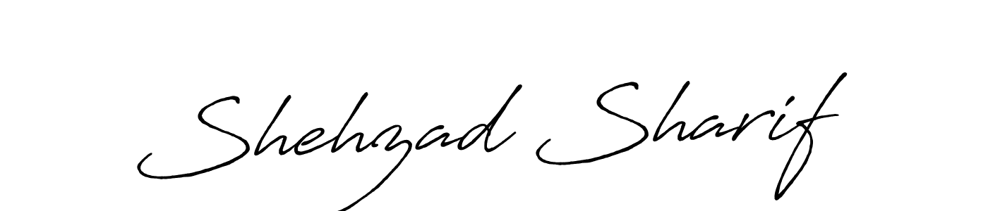 It looks lik you need a new signature style for name Shehzad Sharif. Design unique handwritten (Antro_Vectra_Bolder) signature with our free signature maker in just a few clicks. Shehzad Sharif signature style 7 images and pictures png