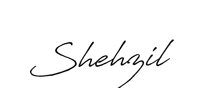 Shehzil stylish signature style. Best Handwritten Sign (Antro_Vectra_Bolder) for my name. Handwritten Signature Collection Ideas for my name Shehzil. Shehzil signature style 7 images and pictures png