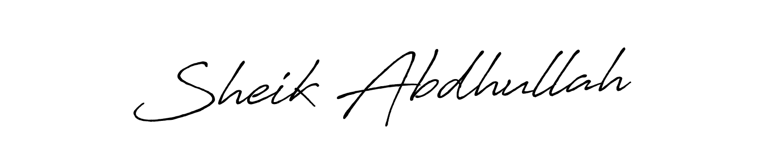 Similarly Antro_Vectra_Bolder is the best handwritten signature design. Signature creator online .You can use it as an online autograph creator for name Sheik Abdhullah. Sheik Abdhullah signature style 7 images and pictures png