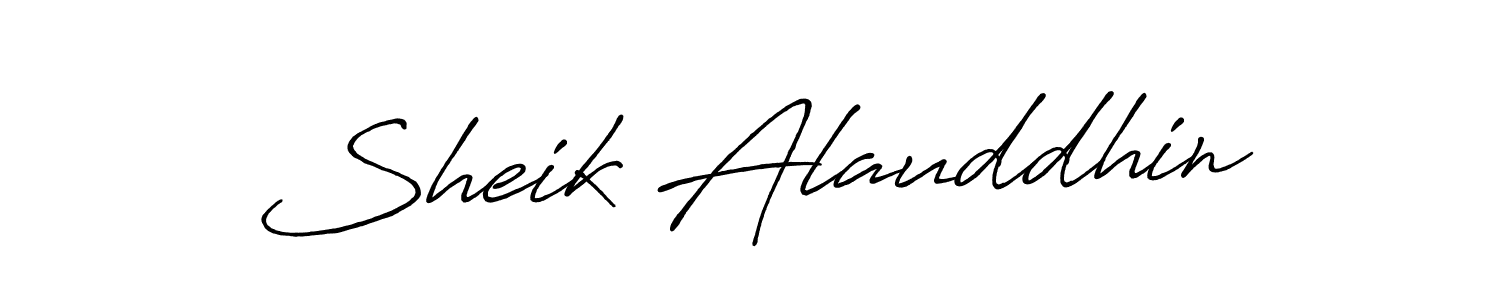 You should practise on your own different ways (Antro_Vectra_Bolder) to write your name (Sheik Alauddhin) in signature. don't let someone else do it for you. Sheik Alauddhin signature style 7 images and pictures png