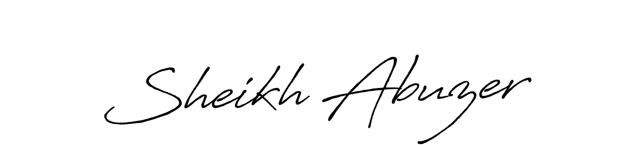You should practise on your own different ways (Antro_Vectra_Bolder) to write your name (Sheikh Abuzer) in signature. don't let someone else do it for you. Sheikh Abuzer signature style 7 images and pictures png