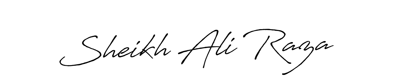 How to Draw Sheikh Ali Raza signature style? Antro_Vectra_Bolder is a latest design signature styles for name Sheikh Ali Raza. Sheikh Ali Raza signature style 7 images and pictures png