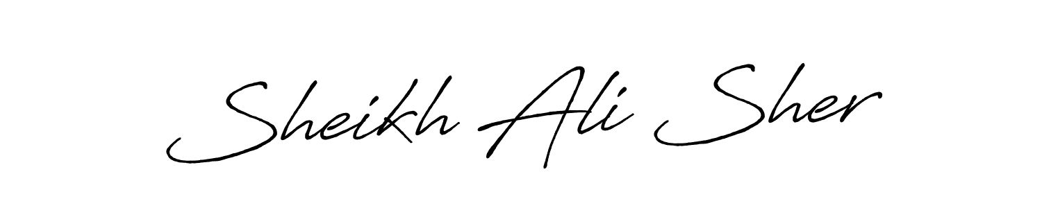 See photos of Sheikh Ali Sher official signature by Spectra . Check more albums & portfolios. Read reviews & check more about Antro_Vectra_Bolder font. Sheikh Ali Sher signature style 7 images and pictures png