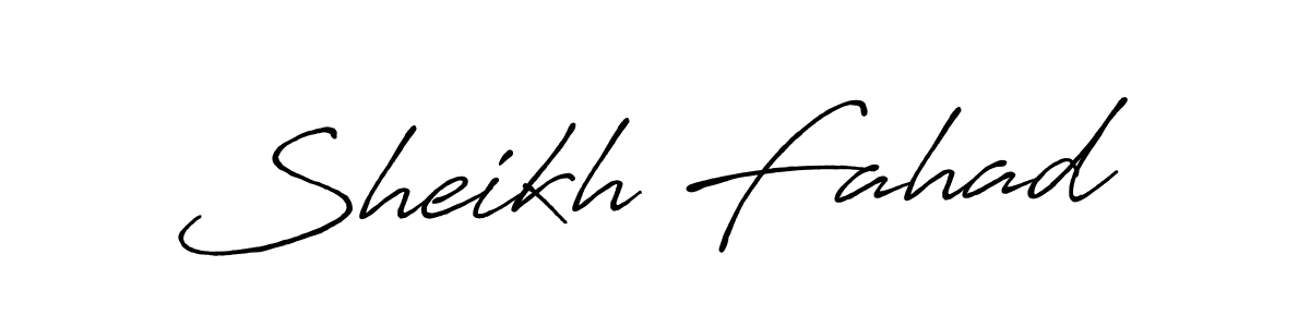 You should practise on your own different ways (Antro_Vectra_Bolder) to write your name (Sheikh Fahad) in signature. don't let someone else do it for you. Sheikh Fahad signature style 7 images and pictures png