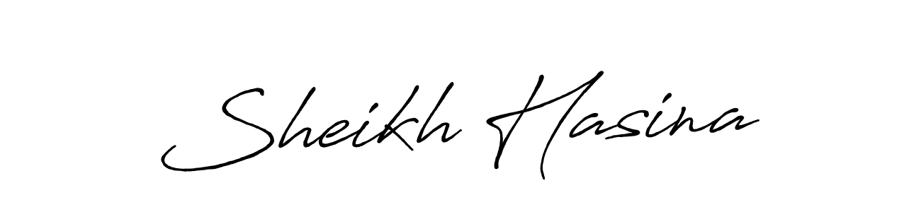 Sheikh Hasina stylish signature style. Best Handwritten Sign (Antro_Vectra_Bolder) for my name. Handwritten Signature Collection Ideas for my name Sheikh Hasina. Sheikh Hasina signature style 7 images and pictures png