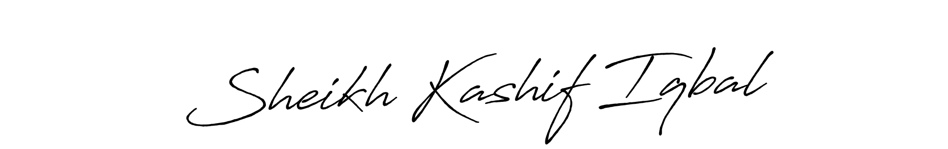 This is the best signature style for the Sheikh Kashif Iqbal name. Also you like these signature font (Antro_Vectra_Bolder). Mix name signature. Sheikh Kashif Iqbal signature style 7 images and pictures png