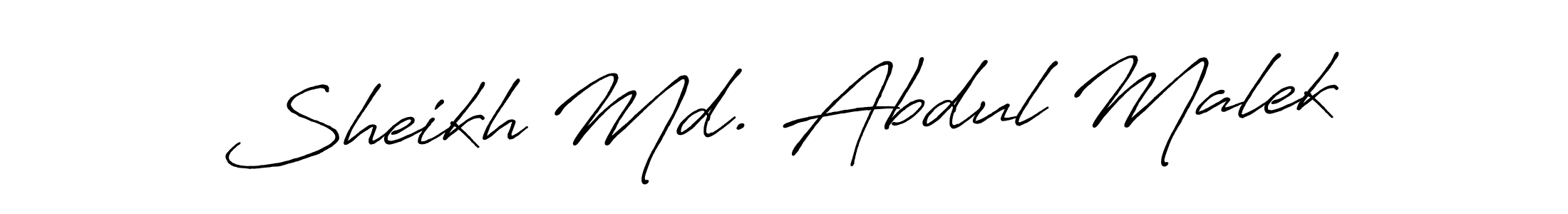 This is the best signature style for the Sheikh Md. Abdul Malek name. Also you like these signature font (Antro_Vectra_Bolder). Mix name signature. Sheikh Md. Abdul Malek signature style 7 images and pictures png