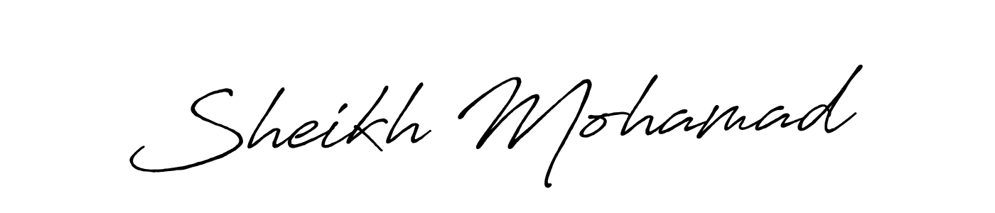 if you are searching for the best signature style for your name Sheikh Mohamad. so please give up your signature search. here we have designed multiple signature styles  using Antro_Vectra_Bolder. Sheikh Mohamad signature style 7 images and pictures png