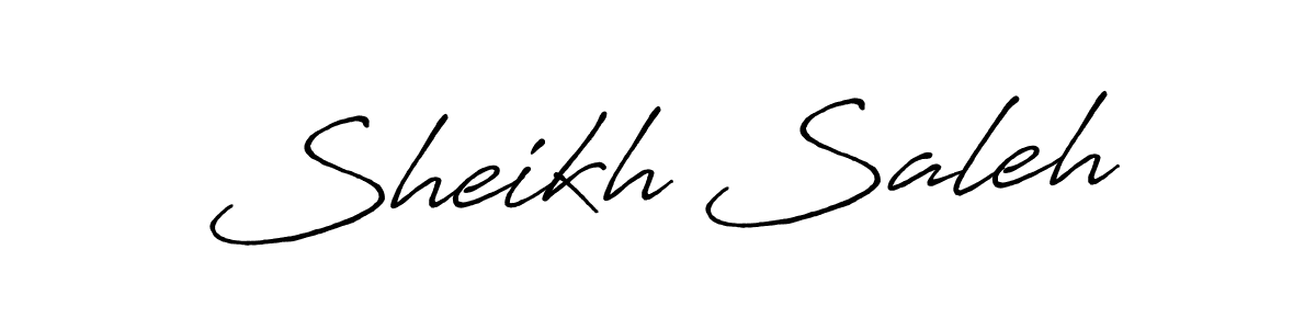 You can use this online signature creator to create a handwritten signature for the name Sheikh Saleh. This is the best online autograph maker. Sheikh Saleh signature style 7 images and pictures png