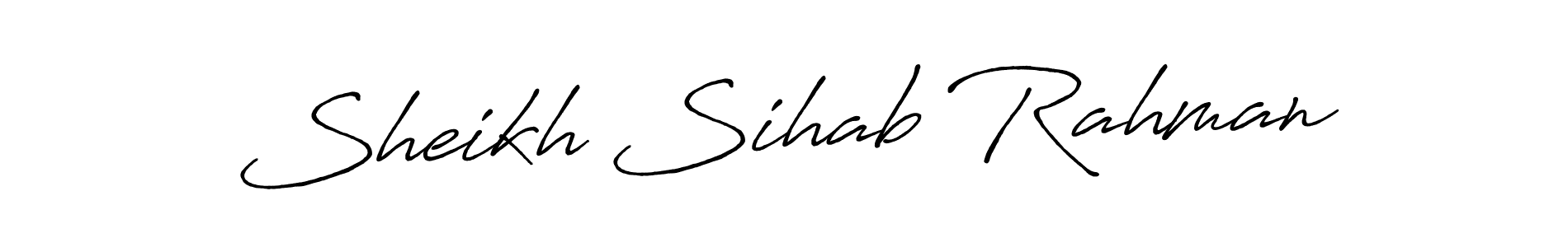 if you are searching for the best signature style for your name Sheikh Sihab Rahman. so please give up your signature search. here we have designed multiple signature styles  using Antro_Vectra_Bolder. Sheikh Sihab Rahman signature style 7 images and pictures png
