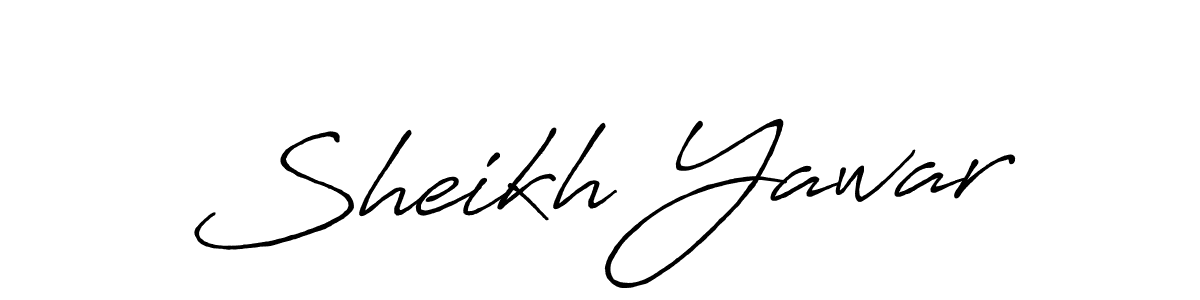 How to Draw Sheikh Yawar signature style? Antro_Vectra_Bolder is a latest design signature styles for name Sheikh Yawar. Sheikh Yawar signature style 7 images and pictures png