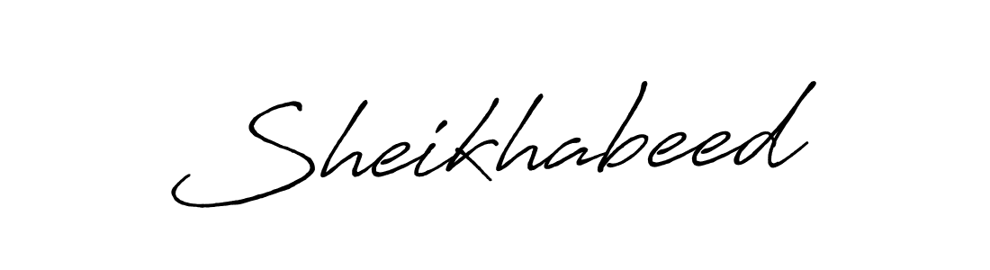 Once you've used our free online signature maker to create your best signature Antro_Vectra_Bolder style, it's time to enjoy all of the benefits that Sheikhabeed name signing documents. Sheikhabeed signature style 7 images and pictures png