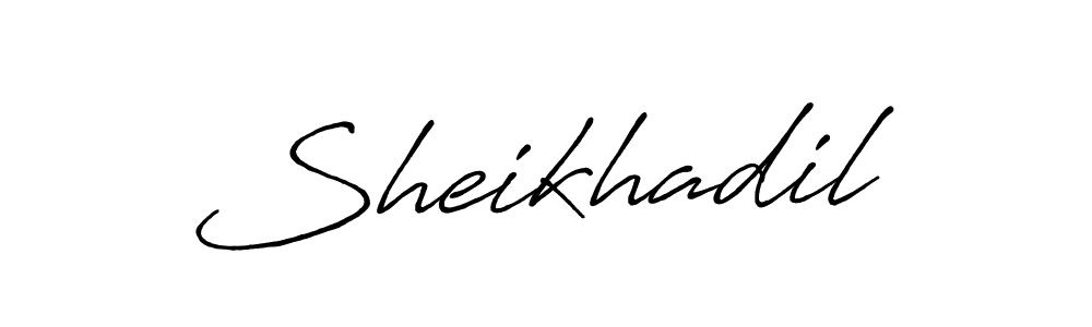 Make a short Sheikhadil signature style. Manage your documents anywhere anytime using Antro_Vectra_Bolder. Create and add eSignatures, submit forms, share and send files easily. Sheikhadil signature style 7 images and pictures png