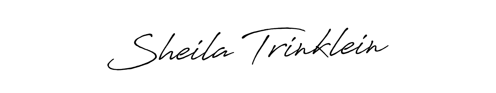 It looks lik you need a new signature style for name Sheila Trinklein. Design unique handwritten (Antro_Vectra_Bolder) signature with our free signature maker in just a few clicks. Sheila Trinklein signature style 7 images and pictures png