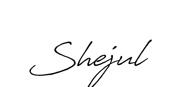 How to Draw Shejul signature style? Antro_Vectra_Bolder is a latest design signature styles for name Shejul. Shejul signature style 7 images and pictures png