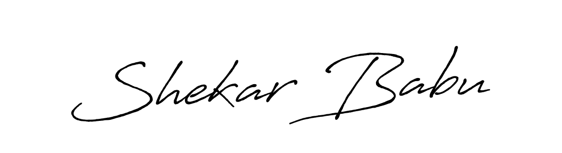 You can use this online signature creator to create a handwritten signature for the name Shekar Babu. This is the best online autograph maker. Shekar Babu signature style 7 images and pictures png