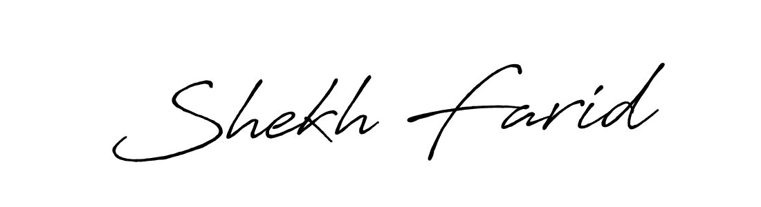 This is the best signature style for the Shekh Farid name. Also you like these signature font (Antro_Vectra_Bolder). Mix name signature. Shekh Farid signature style 7 images and pictures png