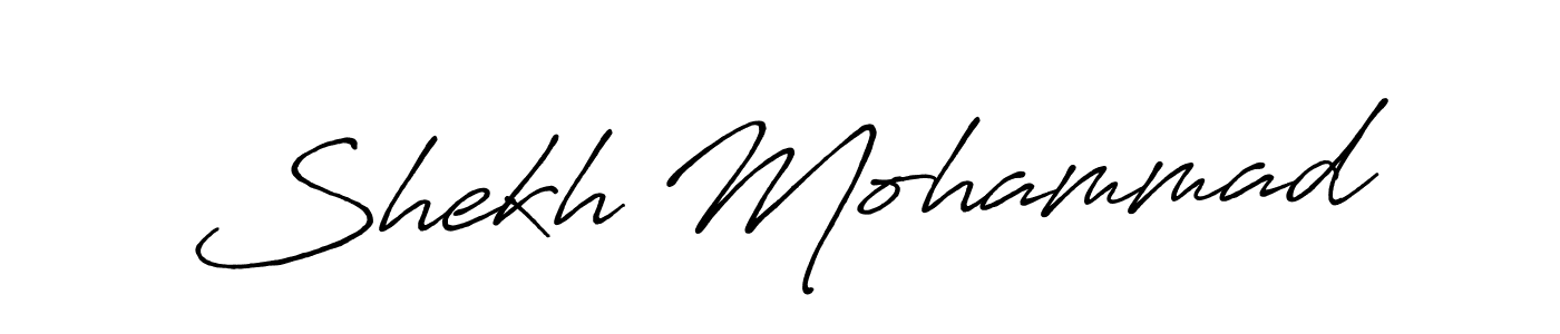 Once you've used our free online signature maker to create your best signature Antro_Vectra_Bolder style, it's time to enjoy all of the benefits that Shekh Mohammad name signing documents. Shekh Mohammad signature style 7 images and pictures png