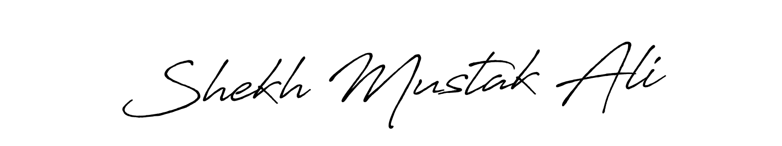 How to Draw Shekh Mustak Ali signature style? Antro_Vectra_Bolder is a latest design signature styles for name Shekh Mustak Ali. Shekh Mustak Ali signature style 7 images and pictures png