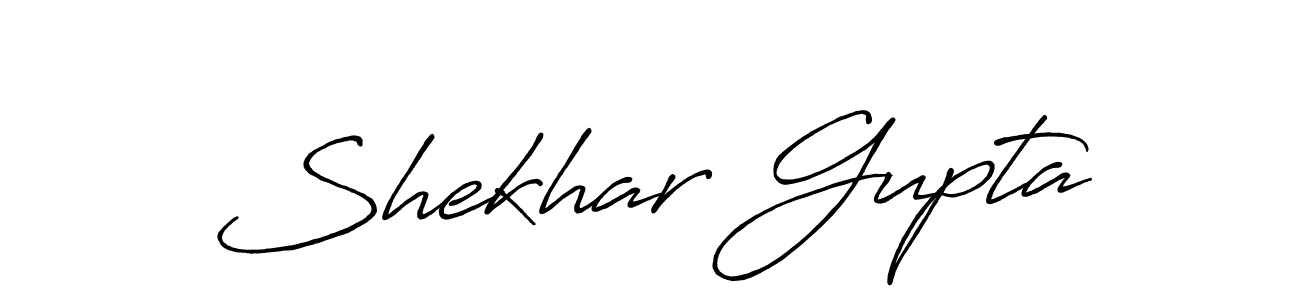 Similarly Antro_Vectra_Bolder is the best handwritten signature design. Signature creator online .You can use it as an online autograph creator for name Shekhar Gupta. Shekhar Gupta signature style 7 images and pictures png