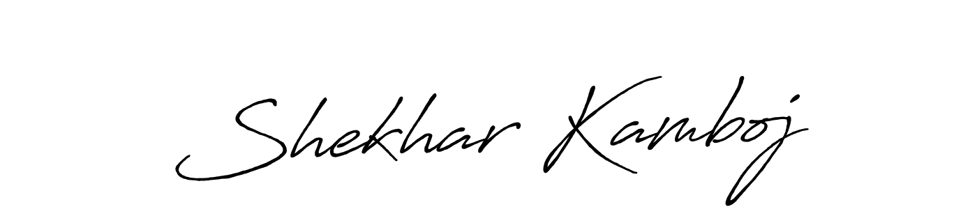 This is the best signature style for the Shekhar Kamboj name. Also you like these signature font (Antro_Vectra_Bolder). Mix name signature. Shekhar Kamboj signature style 7 images and pictures png