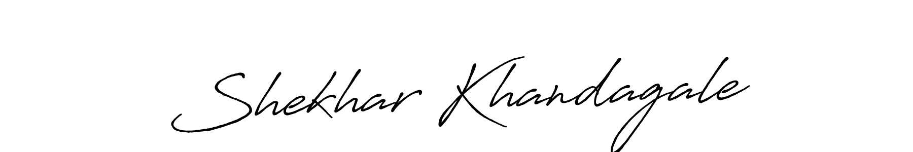 The best way (Antro_Vectra_Bolder) to make a short signature is to pick only two or three words in your name. The name Shekhar Khandagale include a total of six letters. For converting this name. Shekhar Khandagale signature style 7 images and pictures png